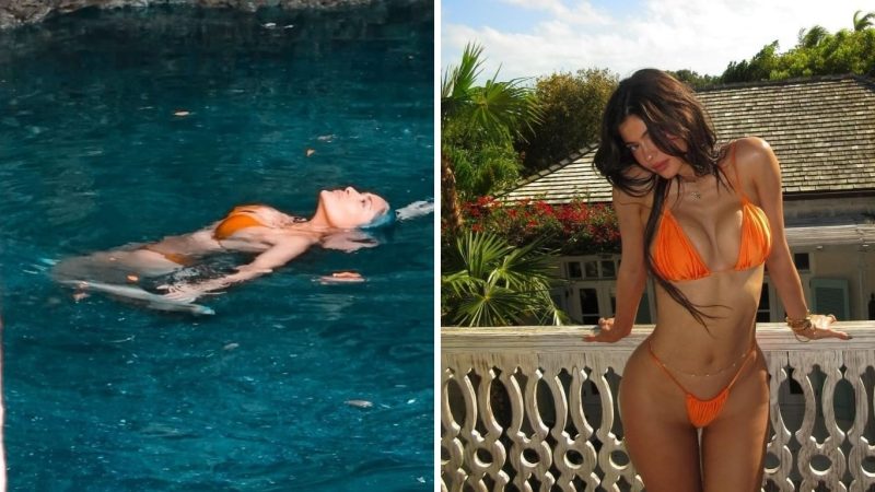 Salma Hayek y Kylie Jenner coinciden con el bikini del momento 