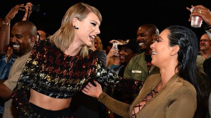 Taylor Swift recoge el guante y recuerda su pelea con su examiga Kim Kardashian
