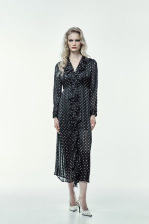 VESTIDO MIDI LUNARES