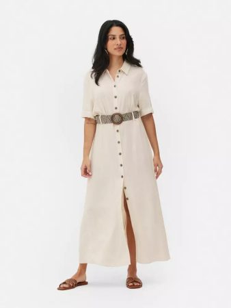Vestido Camisero Midi-Maxi de Paula Echevarría