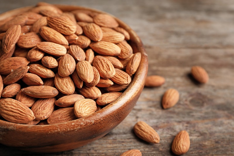 ¿Hasta cuántas almendras puedo comer por día?