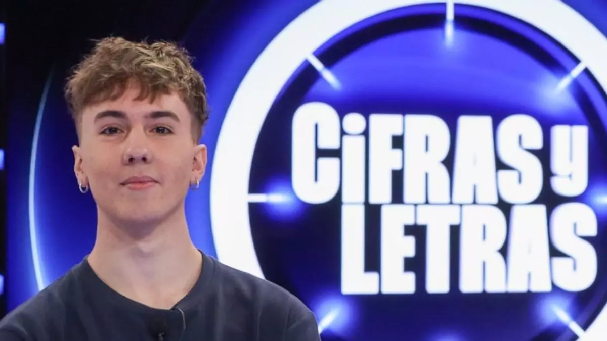 Adiós al genio de 19 años que ha levantado TVE: el final de Álvaro Gamboa en ‘Cifras y Letras’