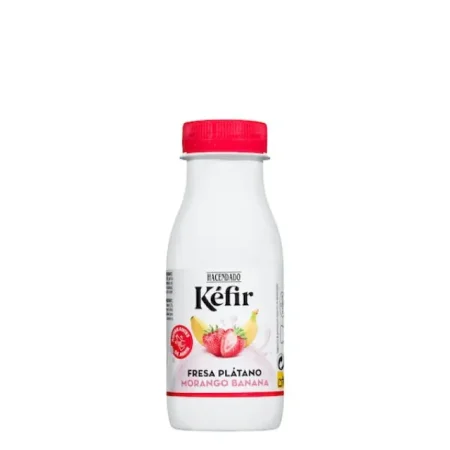 bebida kefir de fresa y platano hacendado Merca2.es