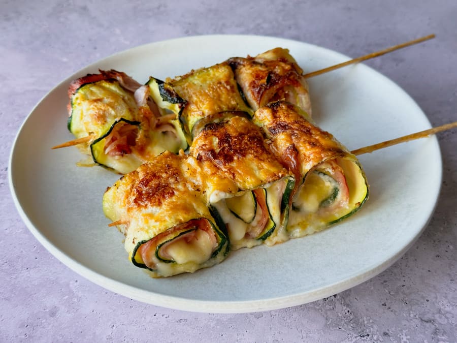 Cocinar verduras ya no es aburrido: pincho de calabacín