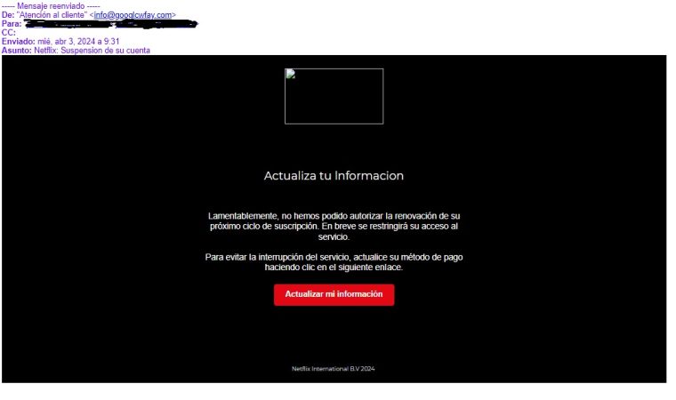 estafa netflix Merca2.es