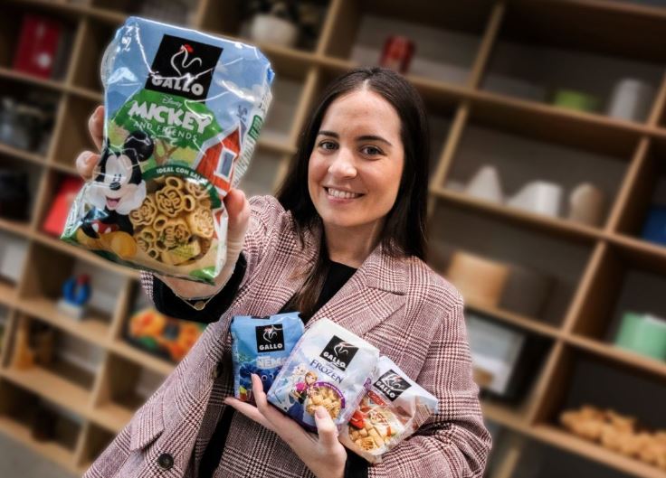 El mercado de la pasta infantil crece un 81% en valor con la entrada de Grupo Gallo y sus variedades de pasta Disney