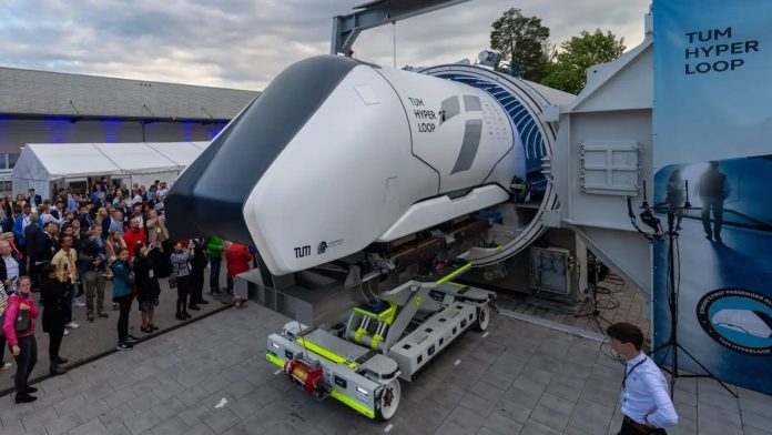 Hyperloop de prueba en Europa