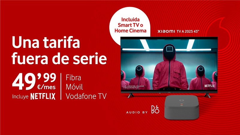 Vodafone lanza sus mejores ofertas en pack de fibra y el nuevo Motorola 5G