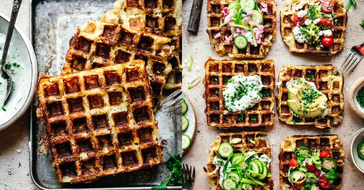 Decora tus waffles de la forma más divertida y sana