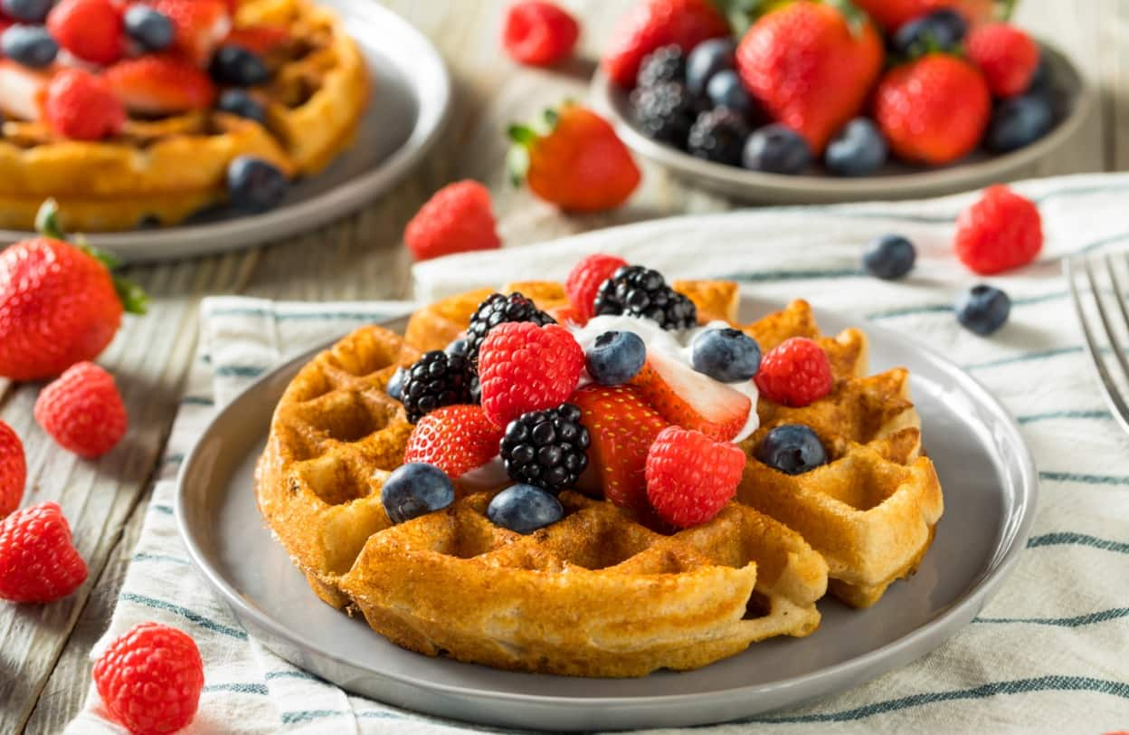 El increíble truco para hacer waffles con este ingrediente que descubrió una influencer