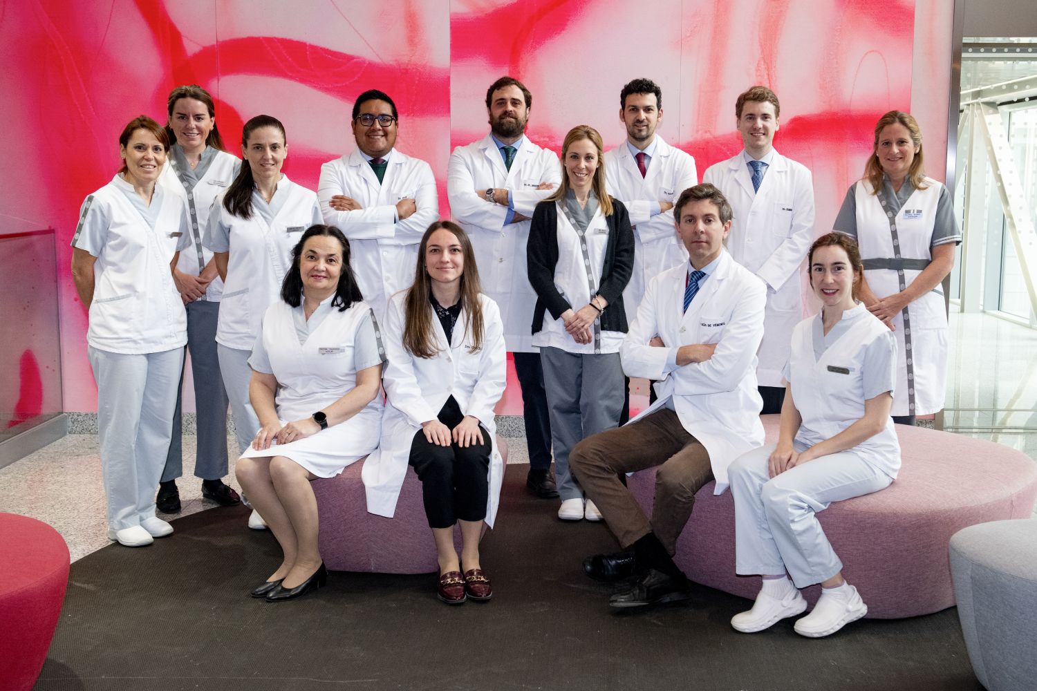 Miembros del equipo multidisciplinar que conforman el Área de Medicina Vascular de la Clínica Universidad de Navarra.