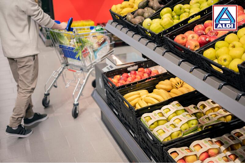 La fruta y verdura fresca de Aldi son un 11% más baratas respecto a la media del sector español, según Kantar