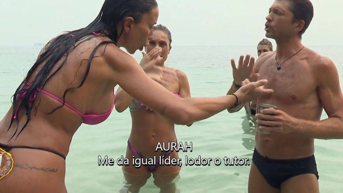 Ángel Cristo le puso fin a su discusión con Aurah en "Supervivientes"