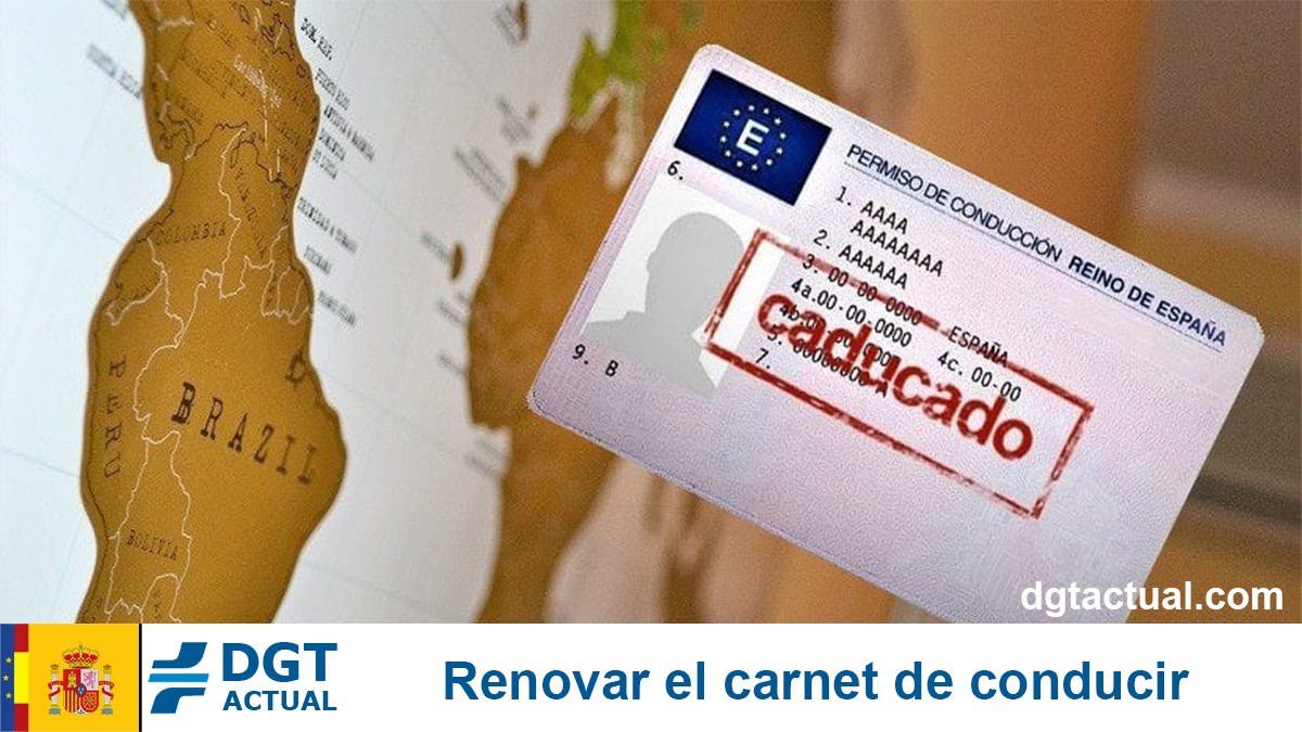 Así puedes renovar tu carnet de conducir de manera rápida y online en la web de la DGT