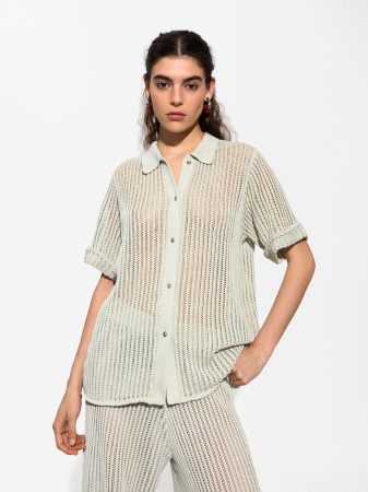 CÁRDIGAN DE PUNTO CON BOTONES