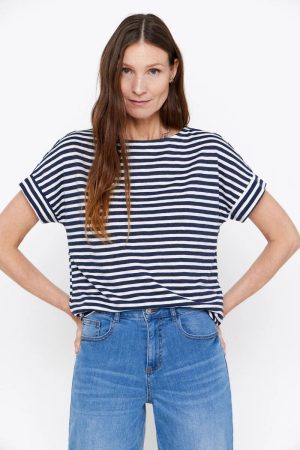 Cortefiel refresca tu armario para el verano con una irresistible selección de camisetas 56 Merca2.es Camiseta rayas