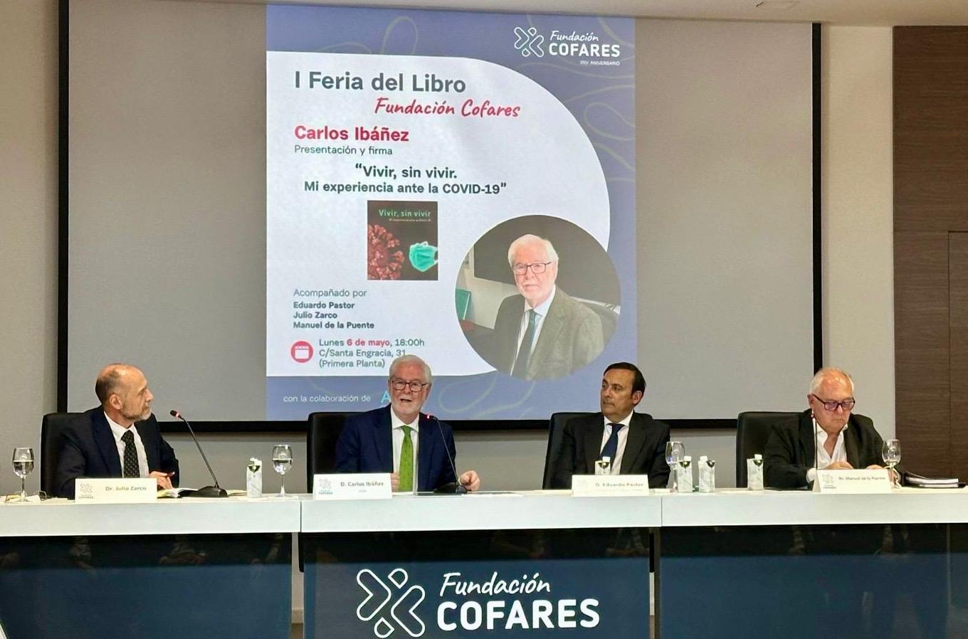 El triunfo de la vida sobre la Covid-19, protagonista de la primera feria del libro de Fundación Cofares