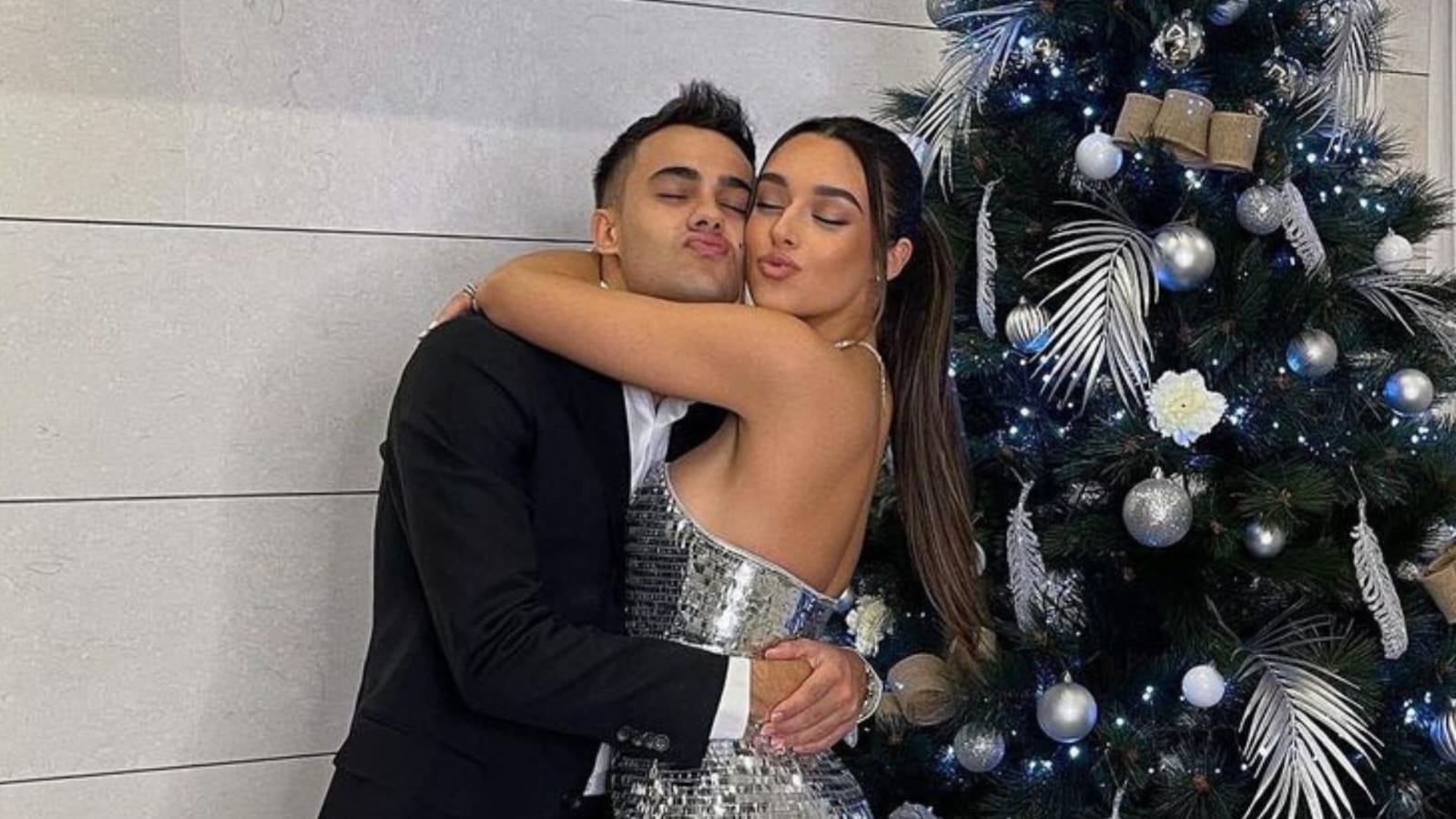 El tenso reencuentro de Marta Díaz y Sergio Reguilón