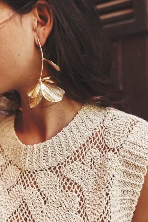 PENDIENTES FLOR