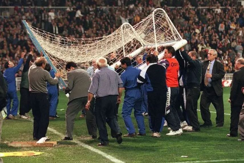 Real Madrid-Borussia Dortmund, cuando Teka vio como el Bernabeú tenía una portería de ‘juguete’