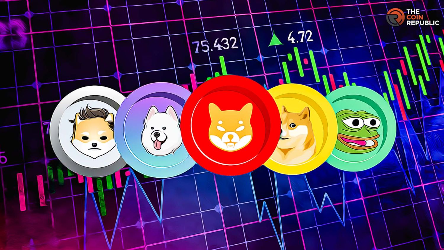 Memecoins al rescate: 3 tokens lideran un repunte inesperado en el mercado de criptomonedas