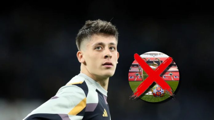 La insólita razón que puede dejar a Arda Güler sin Champions League