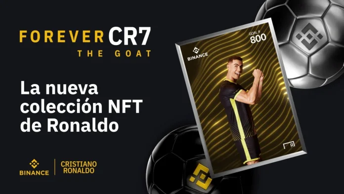 Cristiano Ronaldo se une a Binance con una nueva colección de NFT