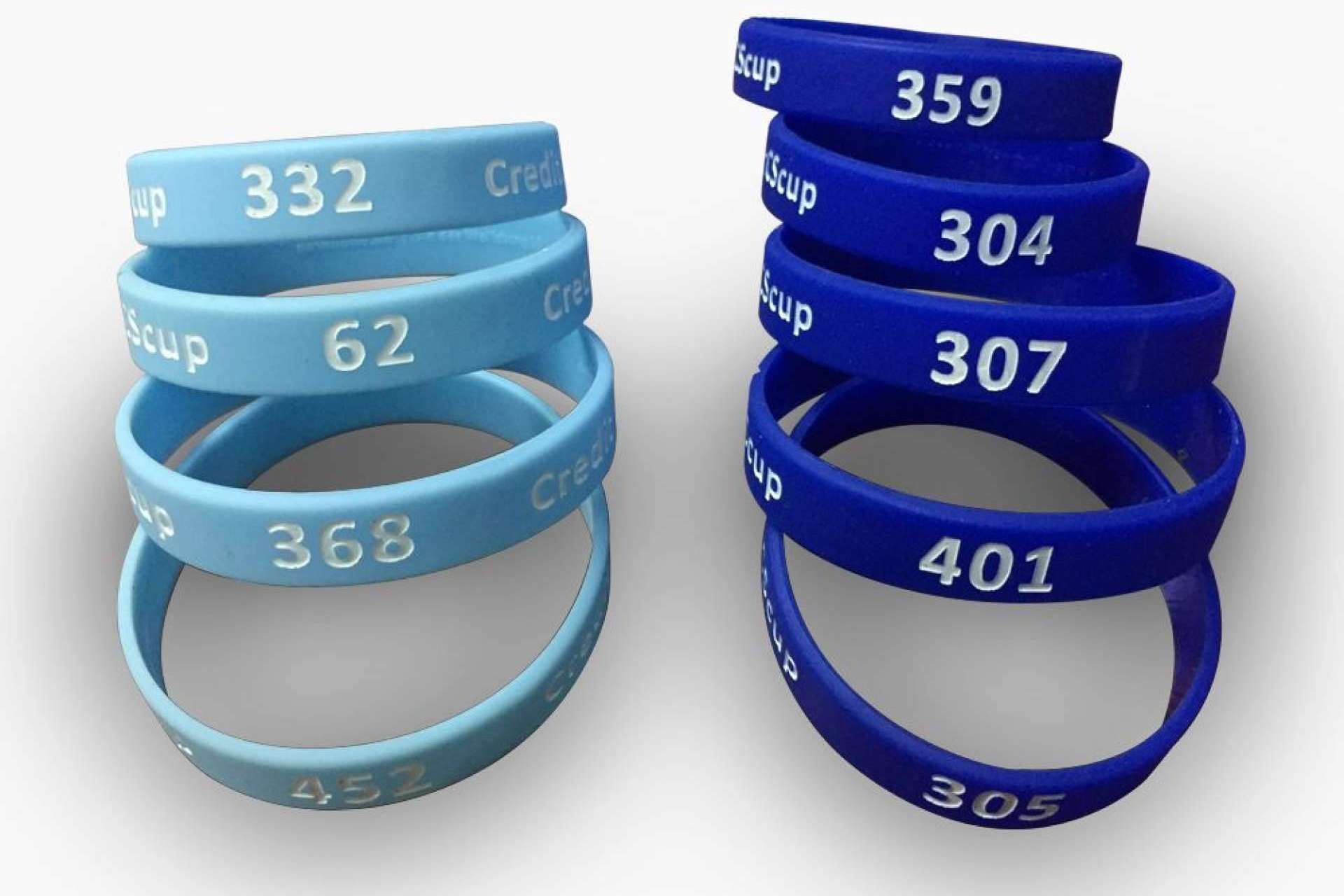 Pulseras para Discotecas ofrece pulseras de silicona personalizadas hasta en el 90% de su perímetro