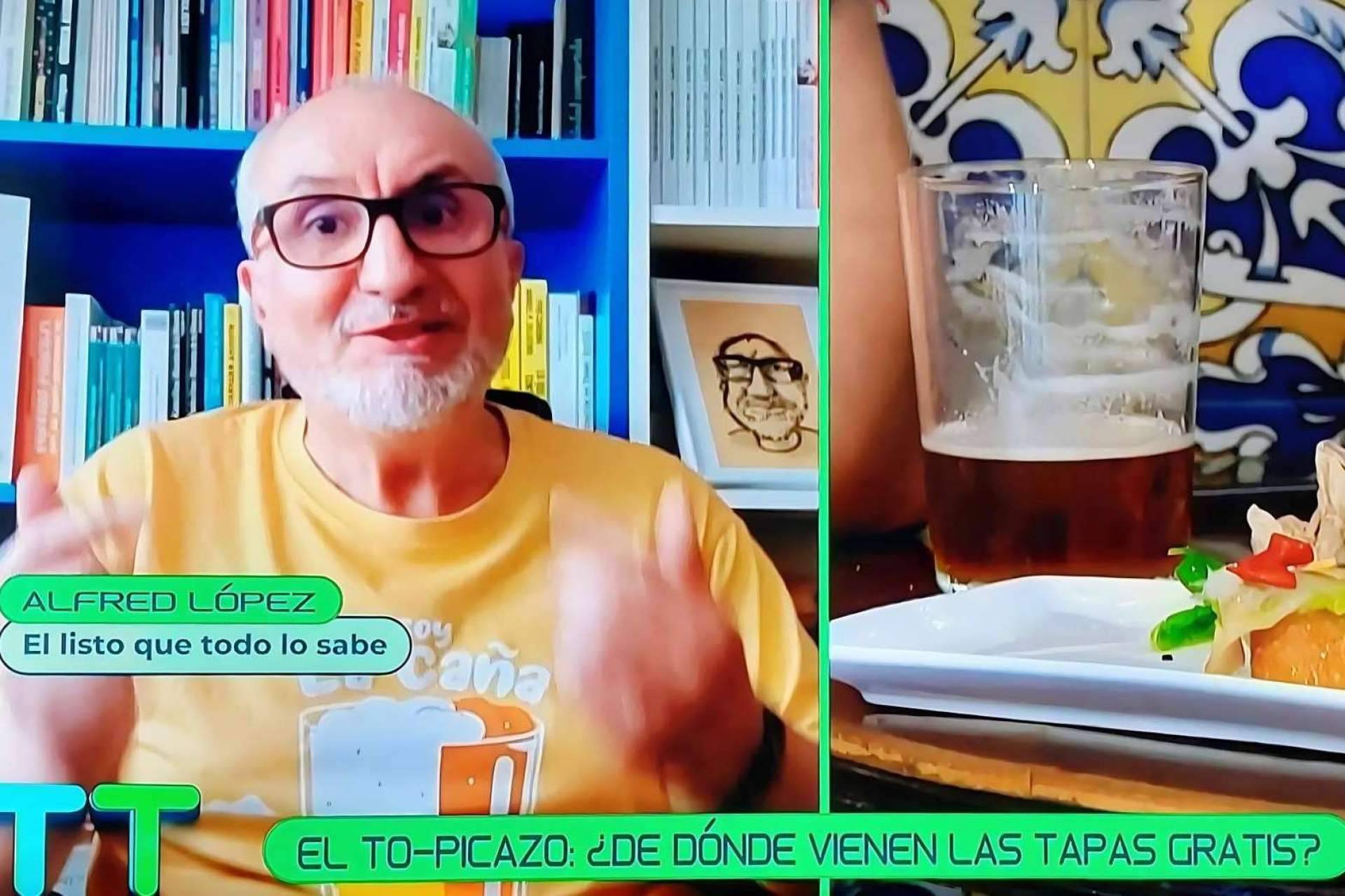 Alfred López se une al programa ‘Tiempo al Tiempo’ para explorar los tópicos españoles más famosos
