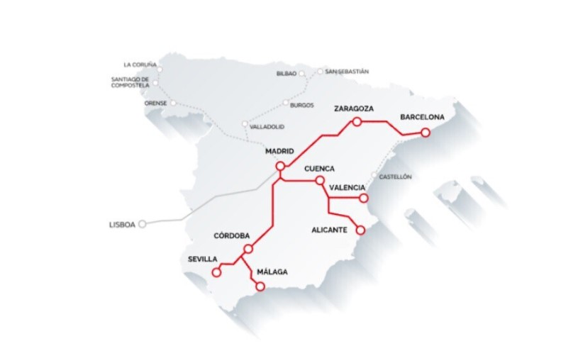 Así es viajar uno de los trenes más veloces de España