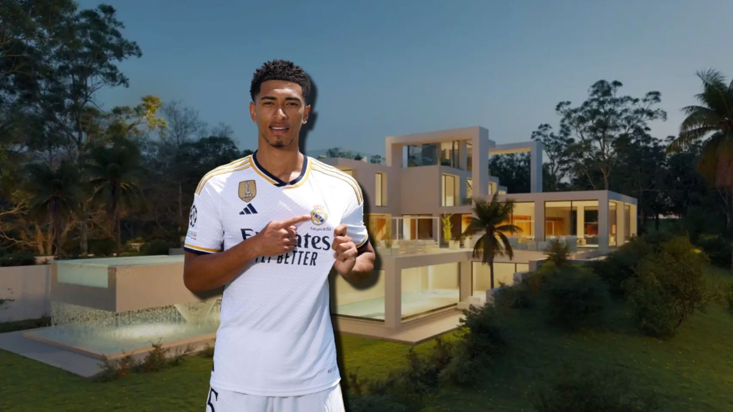 Real Madrid pagó 103 millones por él, esto vale la mansión de Bellingham