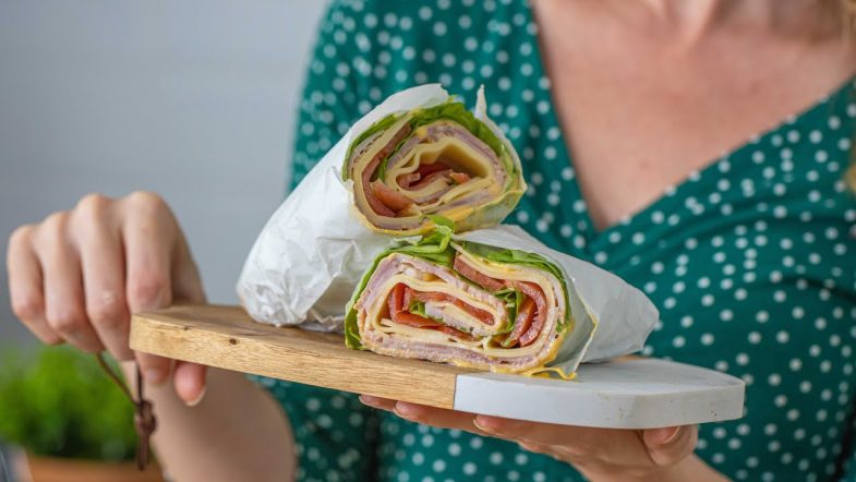 Delicioso wrap keto, el aliado perfecto para una comida rápida y saludable