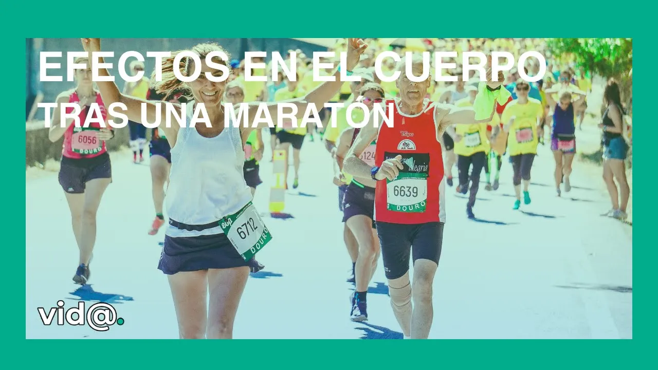 Efectos sobre el cuerpo después de hacer una maratón