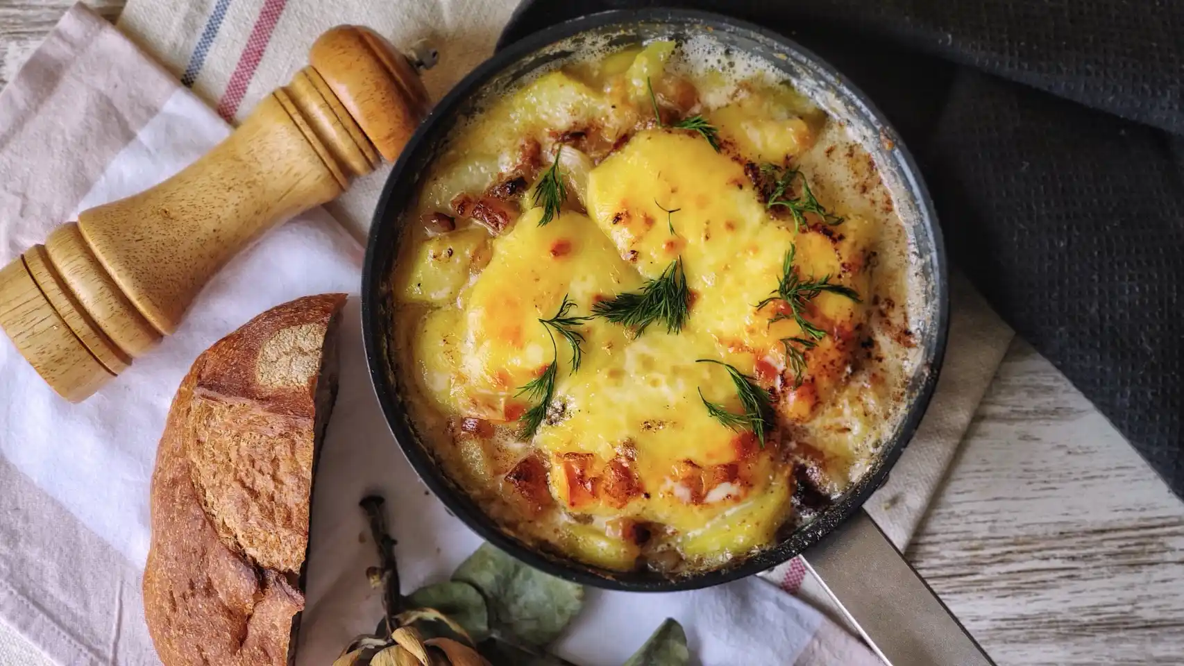 Prepara un pastel de patatas y queso tan irresistible o más que el de Chicote