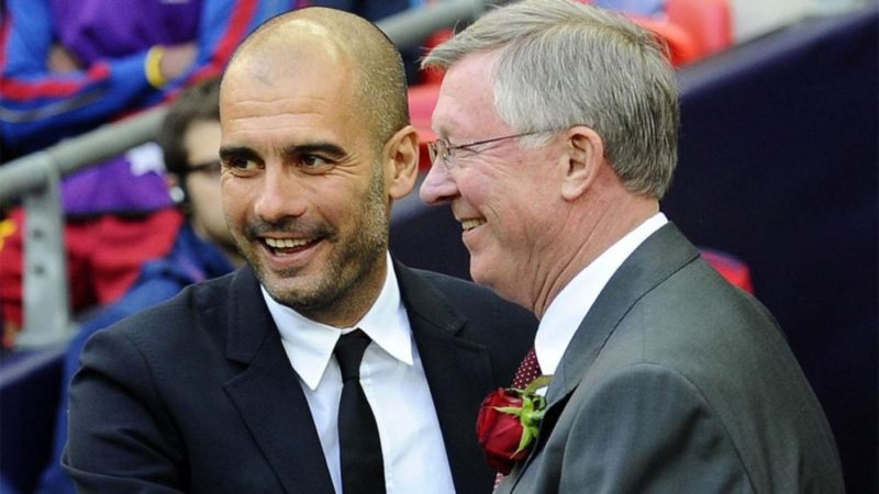 Así llamaba Ferguson a Evra, Tevez y Park: El bueno, el malo y el... 1 Merca2.es pep guardiola sir alex ferguson Merca2.es