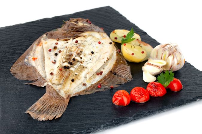 rodaballo con cherry Merca2.es