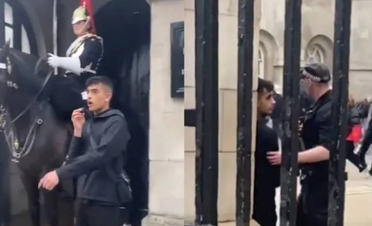 El influencer que terminó preso por molestar a la Guardia Real