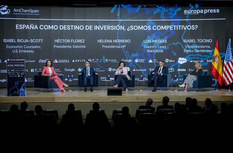 ¿Qué impide a España atraer inversión extranjera? Competitividad, el gran reto para HP, Deloitte, BlackRock y Santander