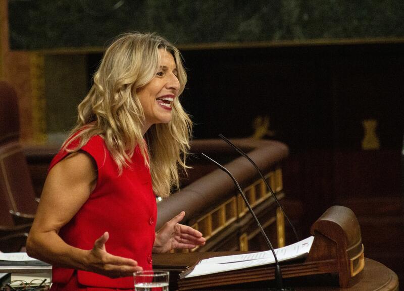 Yolanda Díaz: «Prorrogar la rebaja del IVA de los alimentos no es suficiente»