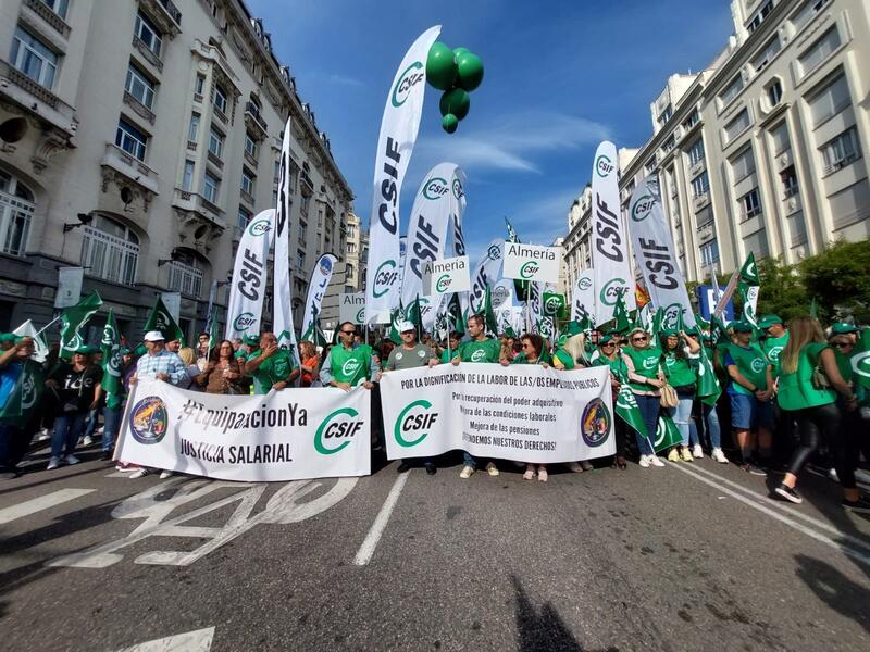 CSIF no se resigna: Mantiene la movilización el 27 de junio por la subida salarial «insuficiente» para funcionarios.