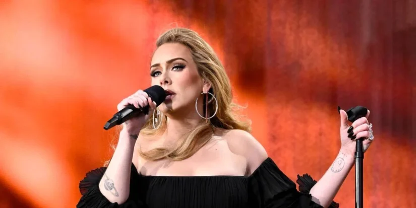 Adele frenó su concierto para defender a un joven