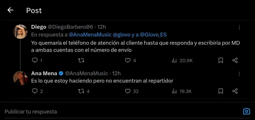 El problema aun sin solución de Ana Mena