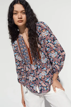 BLUSA ESTAMPADA