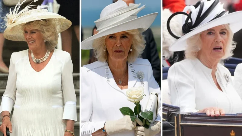La historia detrás del gusto de Camilla Parker Bowles por vestir de blanco 1 Merca2.es Camilla Parker Bowles y todas las veces que usó blanco