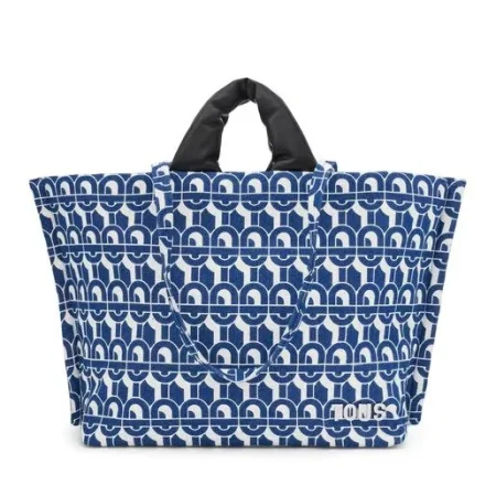 Capazo denim azul TOUS MANIFESTO
