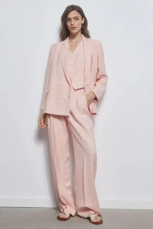 Conjunto de pantalón, chaleco y blazer