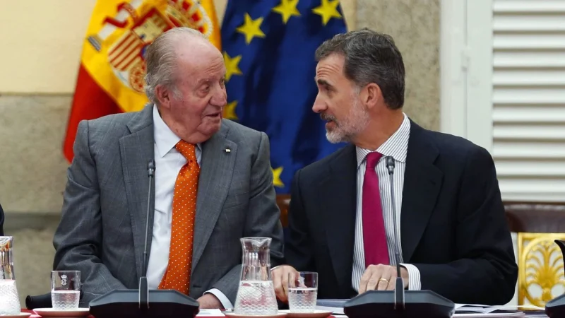 La relación entre padre e hijo: Felipe VI y sus preocupaciones
