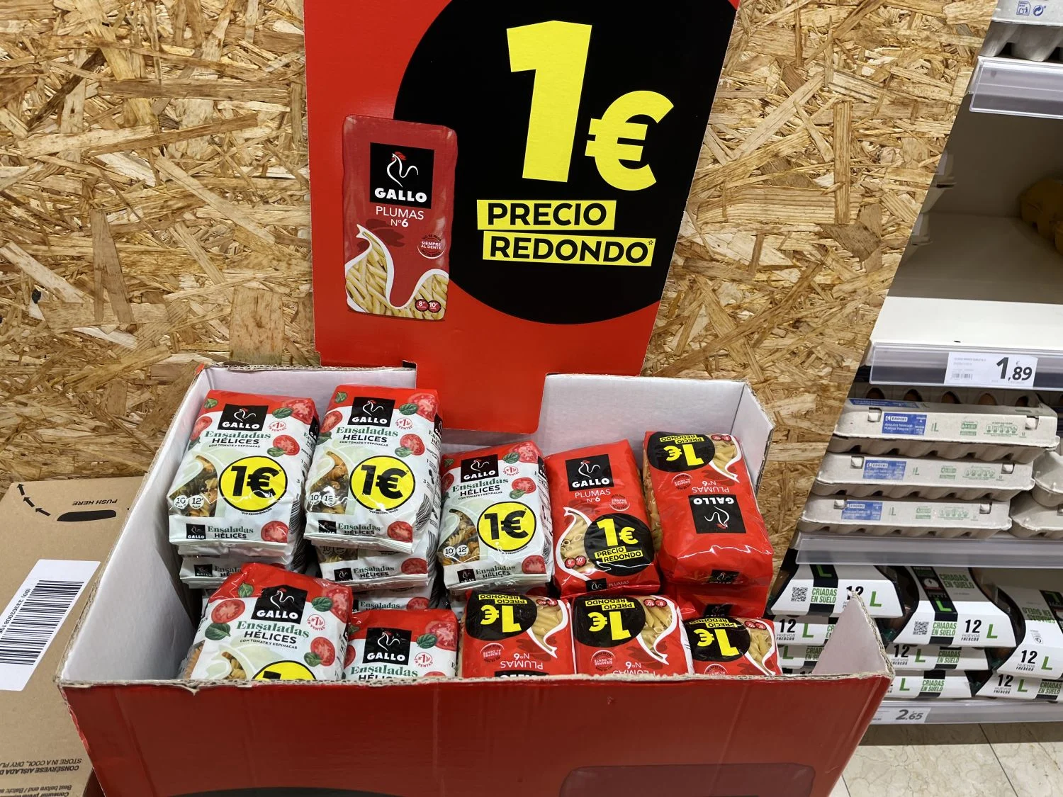 Grupo Gallo ‘celebra’ las críticas de sus clientes con precios a 1 euro
