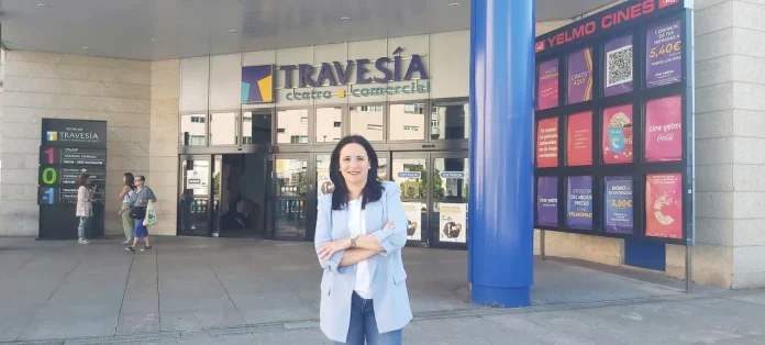 Natalia Galán, gerente del Centro Comercial Travesía de Vigo
