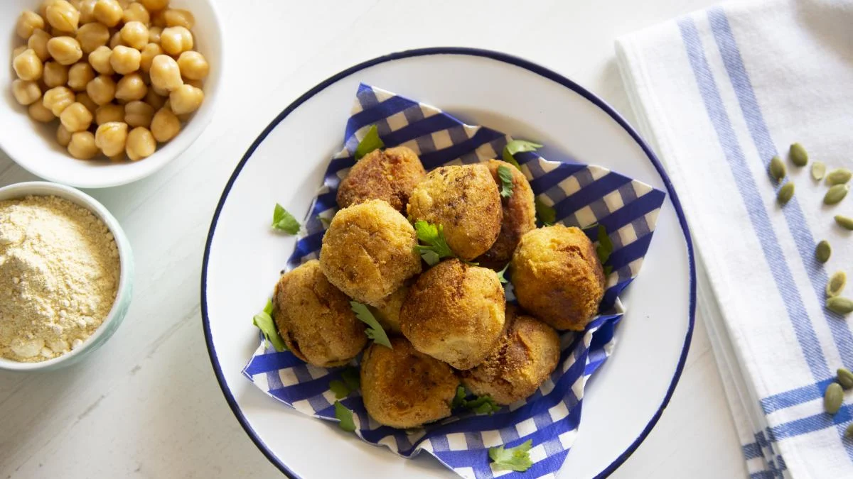 Receta de albóndigas de garbanzos